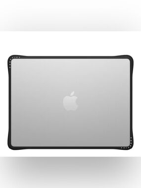 Casetify Clear Black Bumper MacBook Case - MacBook Air 13” clear black case